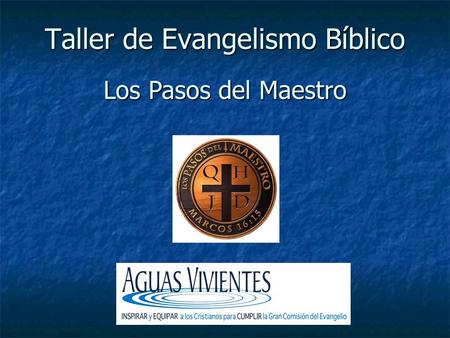 Taller de Evangelismo Bíblico
