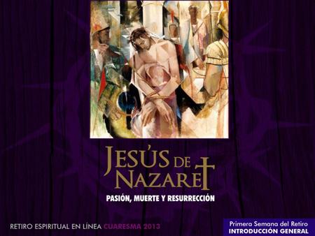 INTRODUCCIÓN ¿Q UÉ ES UN RETIRO ? Un retiro es un tiempo de oración y de escucha de la Palabra de Dios que quiere resonar en el interior de nuestro corazón.