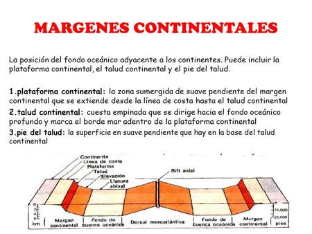 MARGENES CONTINENTALES
