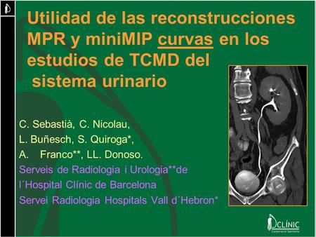 C. Sebastià, C. Nicolau, L. Buñesch, S. Quiroga*,