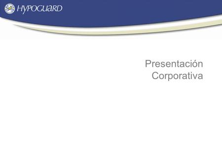 Presentación Corporativa