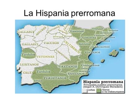 La Hispania prerromana