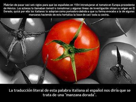 Pomodoro La traducción literal de esta palabra italiana al español nos diría que se trata de una manzana dorada. H abrían de pasar casi seis siglos para.