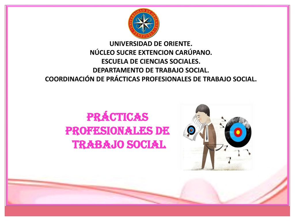 PRÁCTICAS PROFESIONALES DE TRABAJO SOCIAL - ppt descargar
