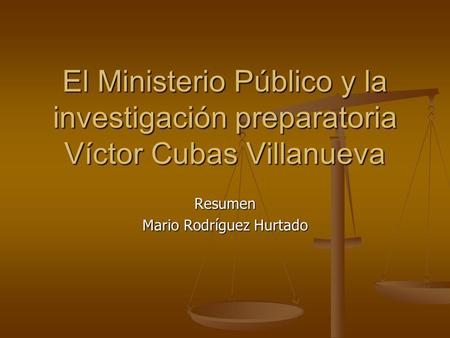 Resumen Mario Rodríguez Hurtado