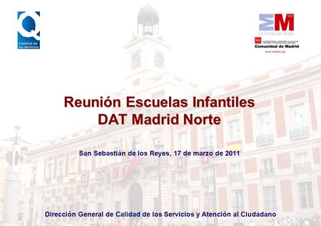 Reunión Escuelas Infantiles DAT Madrid Norte