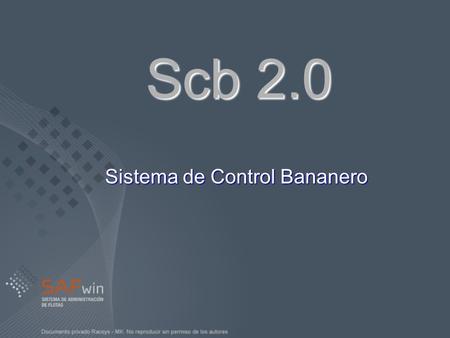 Sistema de Control Bananero
