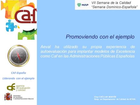 Promoviendo con el ejemplo