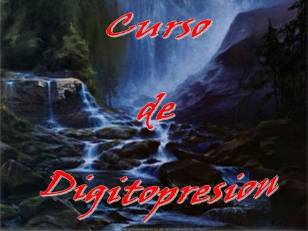 Curso de Digitopresion.