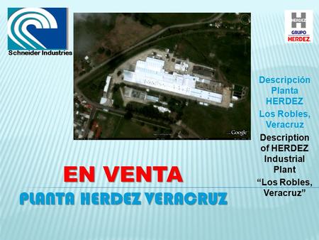 En venta Planta Herdez veracruz