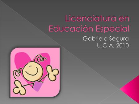 Licenciatura en Educación Especial