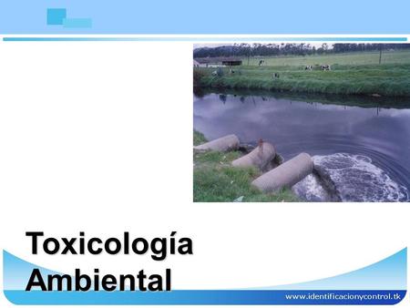 ToxicologíaAmbiental. Objetivo Conocer los principales aspectos relacionados con la Toxicología Ambiental.