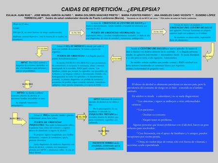 CAIDAS DE REPETICIÓN…¿EPILEPSIA?