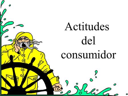 Actitudes del consumidor