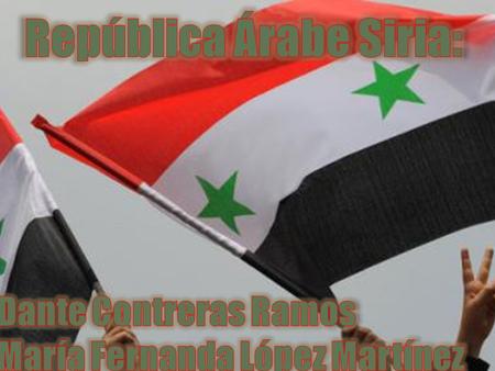 República Árabe Siria: