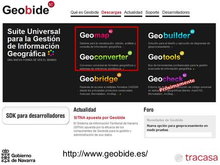 CARACTERISTICAS Simplifica los procesos de creación de mapas Permite la integración de múltiples formatos de datos en el mismo.