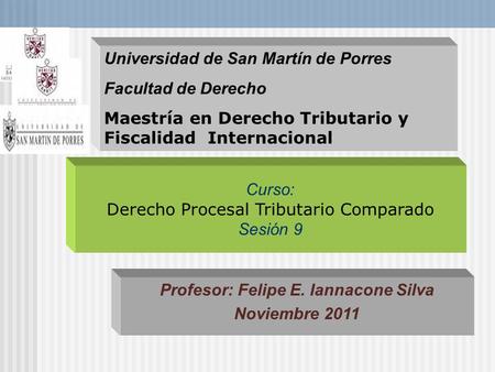 Profesor: Felipe E. Iannacone Silva