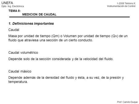 1. Definiciones importantes