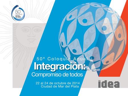 “La hora educativa” Coloquio IDEA Axel Rivas 23 de octubre 2014.