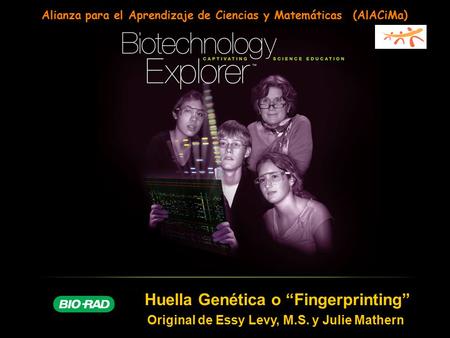 Huella Genética o “Fingerprinting”