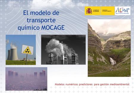 El modelo de transporte químico MOCAGE
