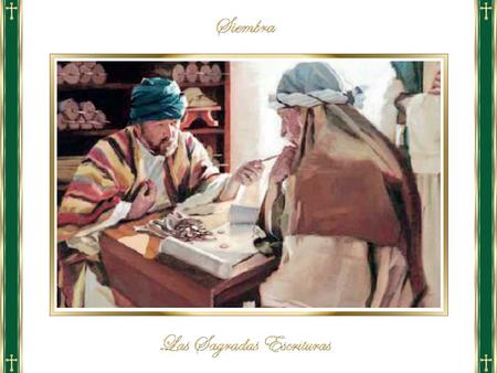 Domingo XXV del Tiempo Ordinario «No podéis servir a Dios y al dinero»