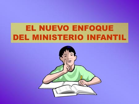 DEL MINISTERIO INFANTIL