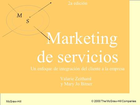Marketing de servicios M S 2a edición