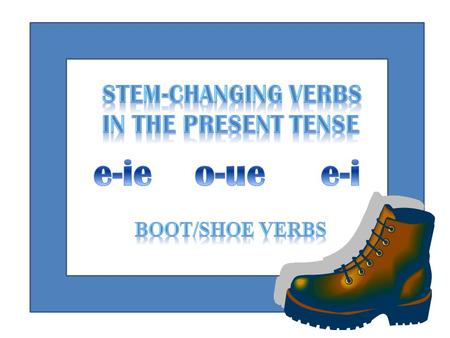 Stem-changing verbs are different from regular verbs because when you conjugate these verbs, not only do you change the endings but you also change the.