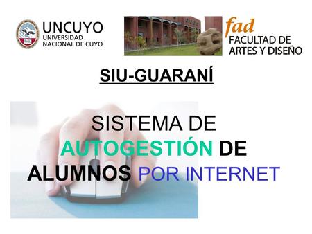 SISTEMA DE AUTOGESTIÓN DE ALUMNOS POR INTERNET