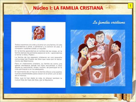 Núcleo I: LA FAMILIA CRISTIANA