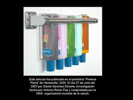 Este artículo fue publicado en el periódico “Primera Plana” de Hermosillo, SON. El día 27 de Julio del 2007 por Daniel Sánchez Dórame (investigación hecha.