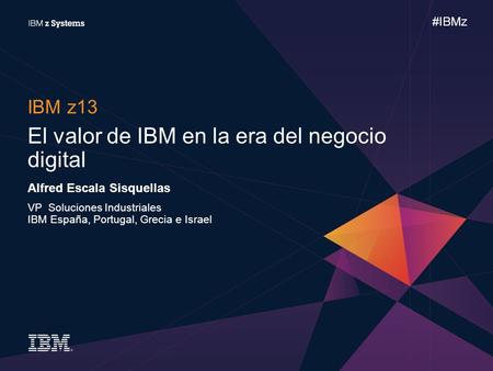 El valor de IBM en la era del negocio digital