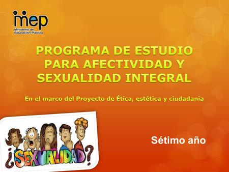 PROGRAMA DE ESTUDIO PARA AFECTIVIDAD Y SEXUALIDAD INTEGRAL