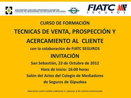 TECNICAS DE VENTA, PROSPECCIÓN Y ACERCAMIENTO AL CLIENTE