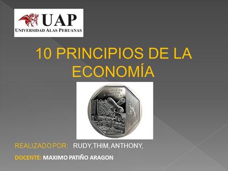 10 principios de la economía