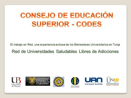 CONSEJO DE EDUCACIÓN SUPERIOR - CODES