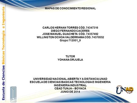 MAPAS DE CONOCIMIENTO REGIONAL