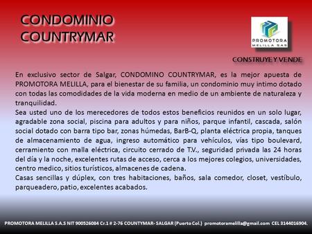 CONDOMINIO COUNTRYMAR