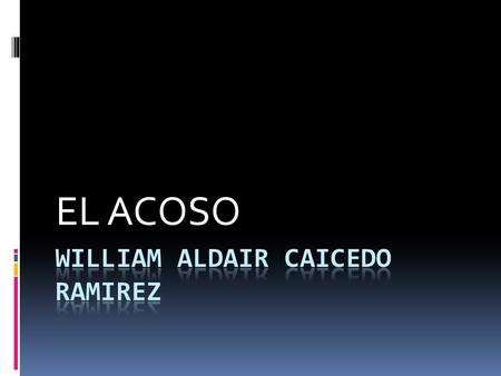William Aldair Caicedo Ramirez