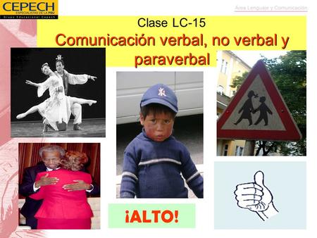Clase LC-15 Comunicación verbal, no verbal y paraverbal