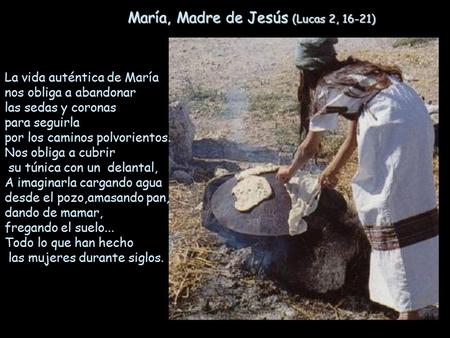 María, Madre de Jesús (Lucas 2, 16-21)