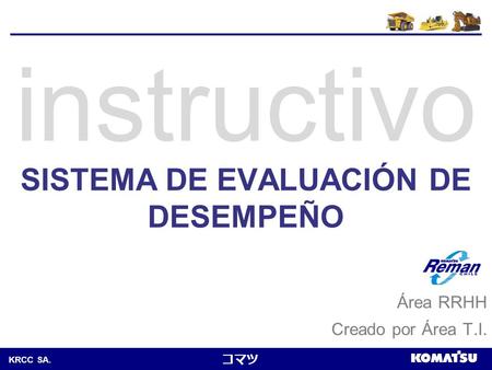 SISTEMA DE EVALUACIÓN DE DESEMPEÑO