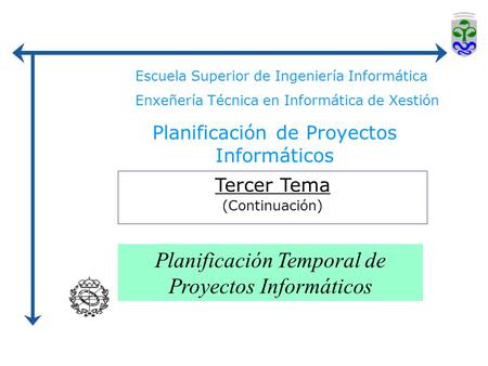 Planificación Temporal de Proyectos Informáticos