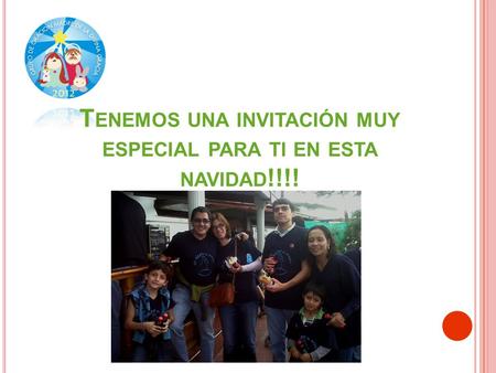 Tenemos una invitación muy especial para ti en esta navidad!!!!