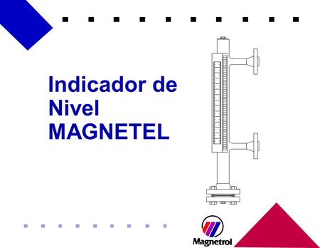 14 13 12 11 10 9 8 7 6 5 4 3 2 1 Indicador de Nivel MAGNETEL.