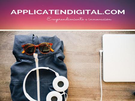 ¿Quiénes somos? Organización que promueve e incentiva la creatividad, la innovación y el emprendimiento. Analizamos aplicaciones y herramientas digitales.