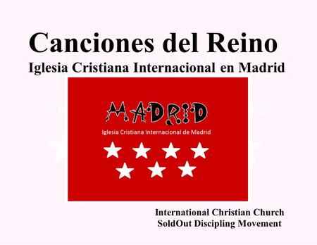 International Christian Church SoldOut Discipling Movement