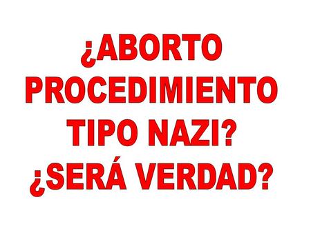 No son pocas las oportunidades en que algunas personas que son pro-aborto nos han preguntado: ¿y los niños pobres y hambrientos del mundo?... ¿por qué.