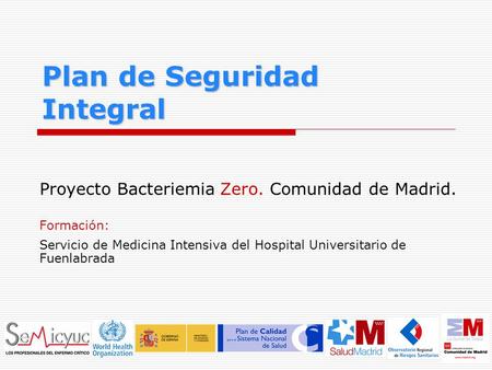 Plan de Seguridad Integral